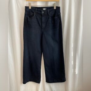 Paige Anessa Wide Leg Ankle Jeans NWOT Size 31